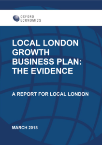 Local London Growth Business Plan Evidence - front cover