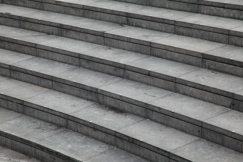 Concrete steps