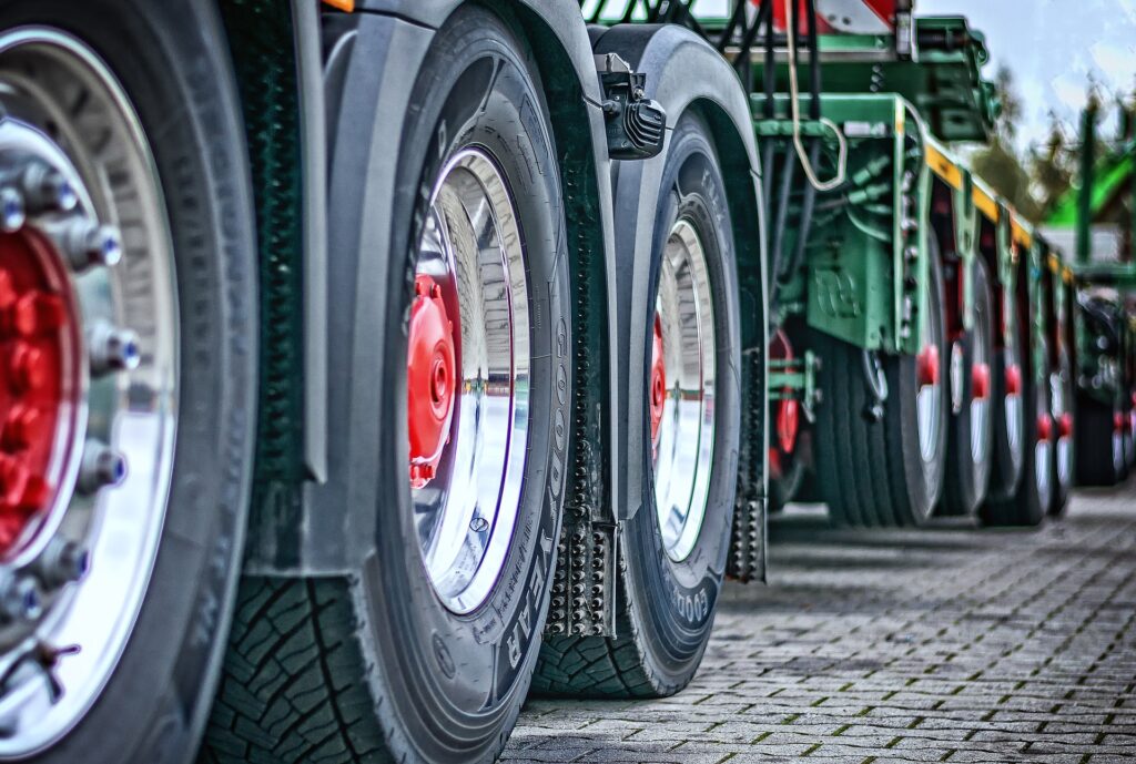 Lorry wheels - decorative